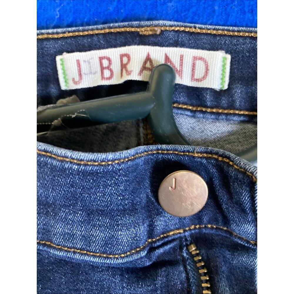 J Brand Super Skinny Jeans Womens Size 29 Dark Wash Blue Denim Stretch USA - Picture 5 of 16